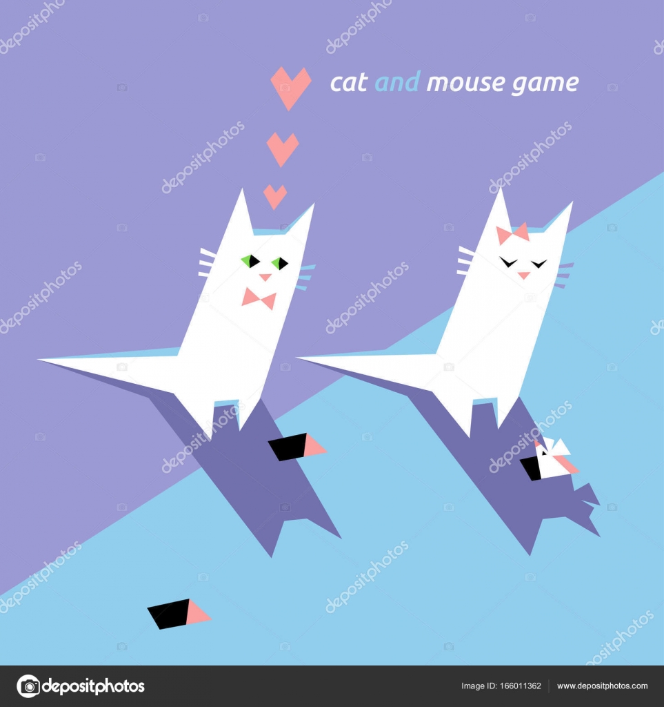 Cat And Mouse Game Stock Vector C Ana P Cat And Mouse Game Stock Vector C Ana P