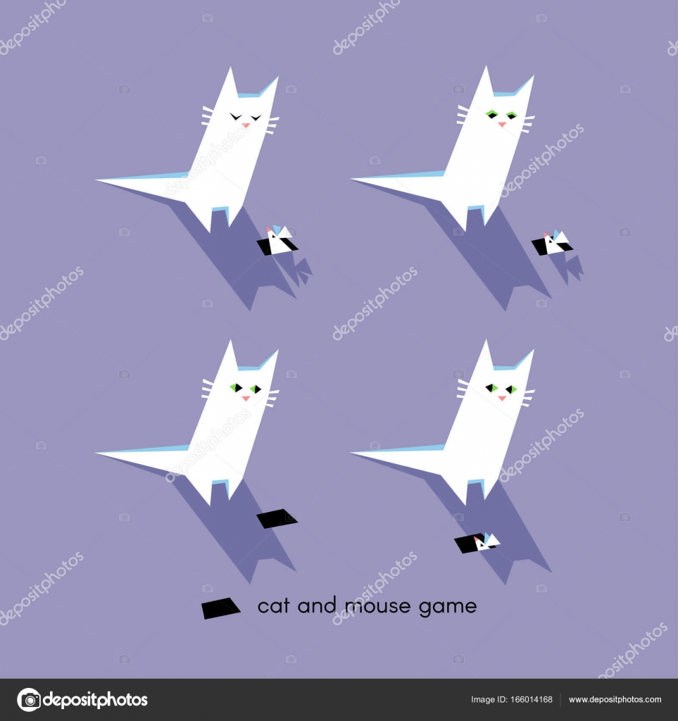 Cat And Mouse Game Stock Vector C Ana P Cat And Mouse Game Stock Vector C Ana P