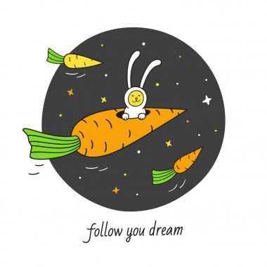 Bunny tavşan astronot 
