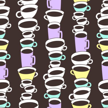 Farklı boyutlarda Kahve kupaları