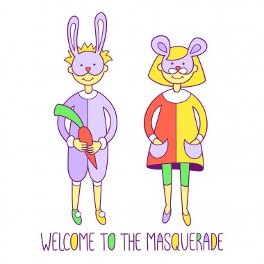 Çocuklar karnaval elbiseler