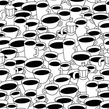 Farklı boyutlarda Kahve kupaları