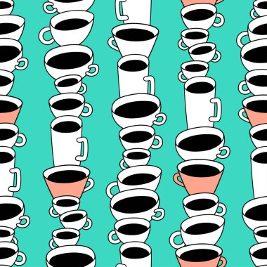 Farklı boyutlarda Kahve kupaları