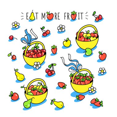 daha fazla meyve yiyin.