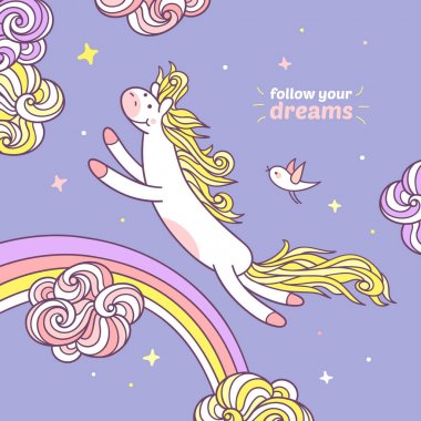  küçük midilli gökkuşağının üzerinde atlama