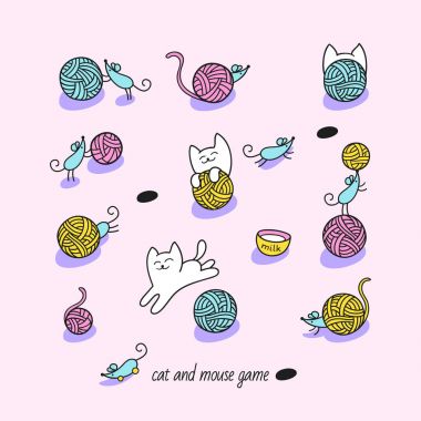 Kedi ve fare oyunu.