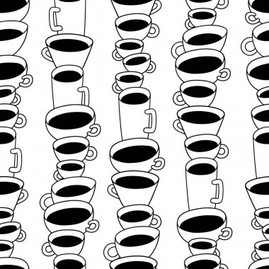 Farklı boyutlarda Kahve kupaları