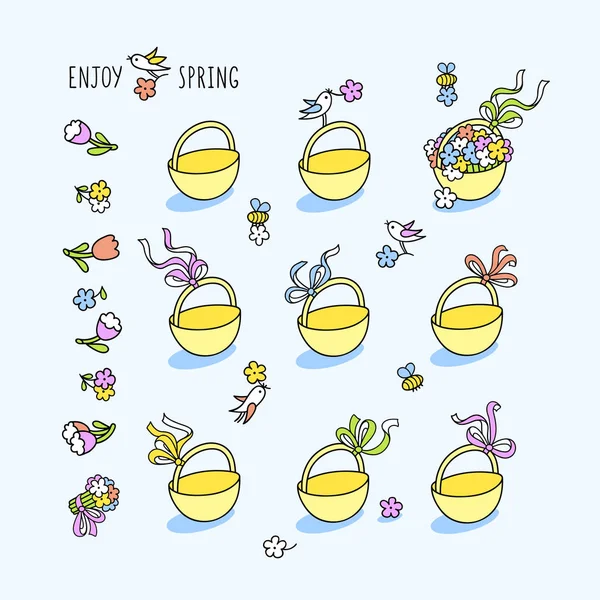  Bahar sezonu tasarım öğeleri