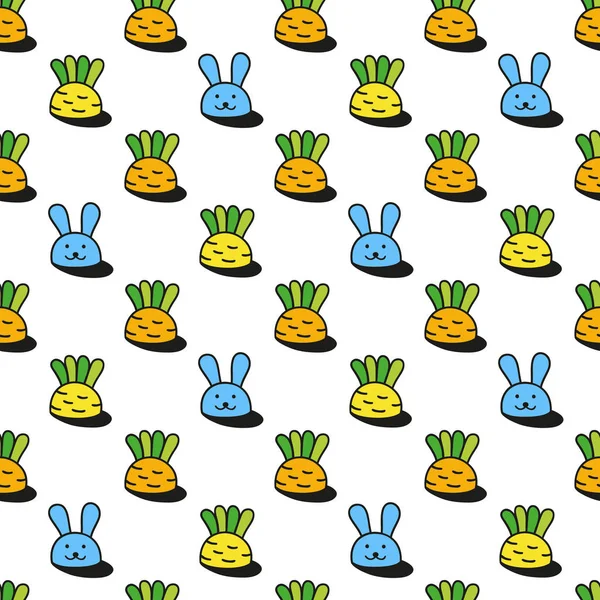 Bunny tavşan ve küçük havuç