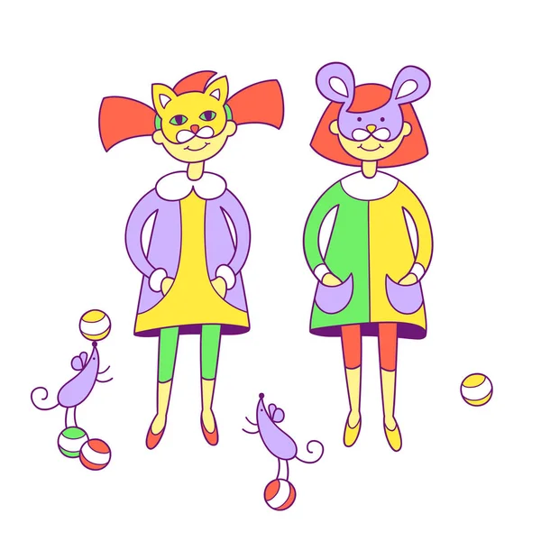 Çocuklar karnaval elbiseler