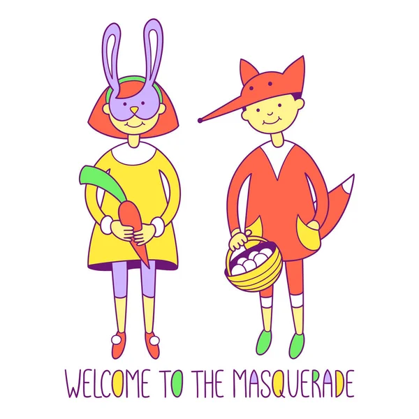 Çocuklar karnaval elbiseler