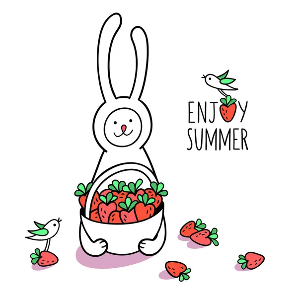 Yaz tebrik kartı keyfini çıkarın.