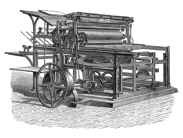 Basın antika gravür