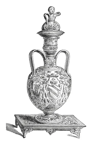 Arap fayans antika gravür 