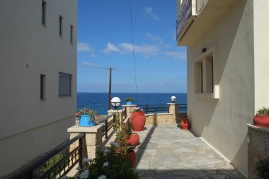 Panormo beach, Crete, Yunanistan