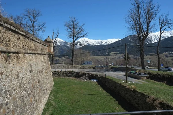 Mittelalterliche Festung Mont Louis Franz — Stockfoto