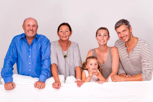 Generation family portait — Stockfoto