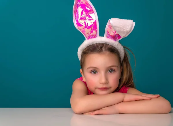 Easter bunny childhood — Stock Photo, Image