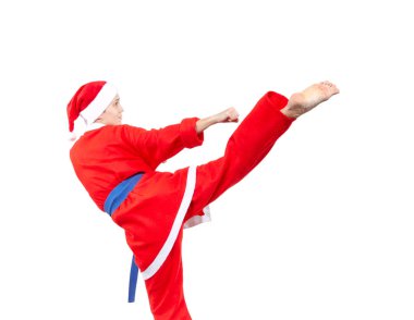 Noel Baba'nın takım elbiseli cezaevi tekme sporcumuz yener