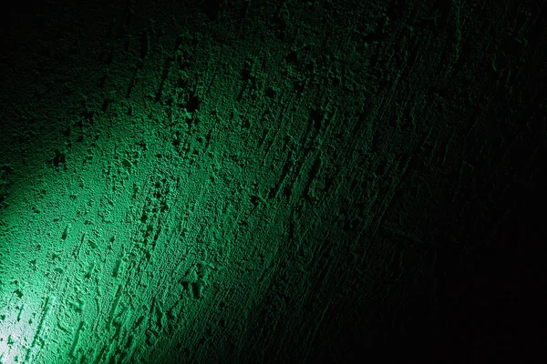 Riflesso Verde Sfondo Nero — Foto Stock