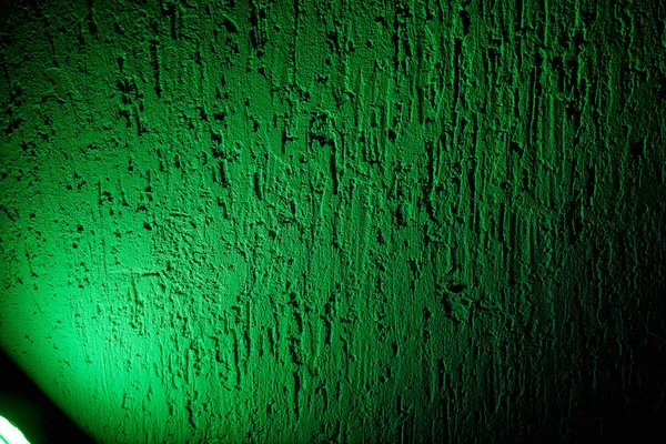 纹理背景上的绿色灯笼的光芒 — 图库照片