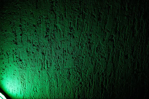 Uno Sfondo Grezzo Raggio Luce Verde — Foto Stock