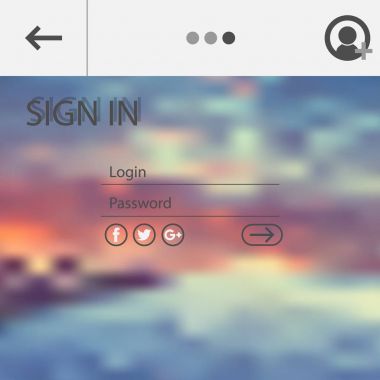 Yetkilendirme pencere için bir Web sitesi veya uygulama arabirimi.