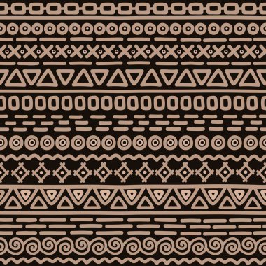 El çizimi pürüzsüz desen 