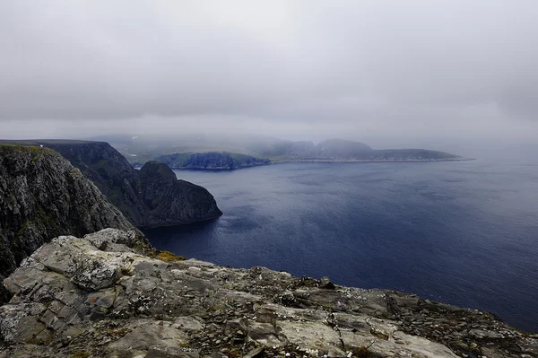 Klippen am Nordkap — Stockfoto