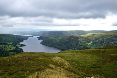 Ullswater yaklaşan fırtına