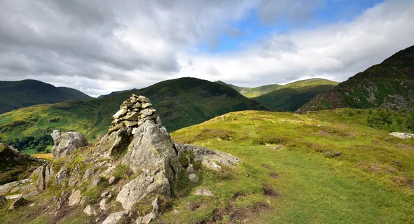 Cairn στο Glenridding Dodd — Φωτογραφία Αρχείου