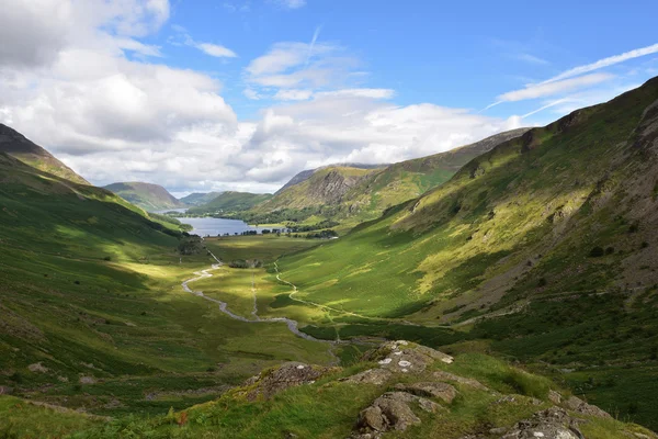 Warnscale Bottom, Buttermere — Stock Photo, Image