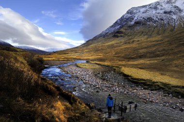 Buachille Etive Moor 'da bahar