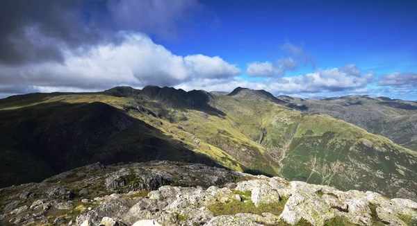 Shadows over the Langdales — Stock Photo, Image