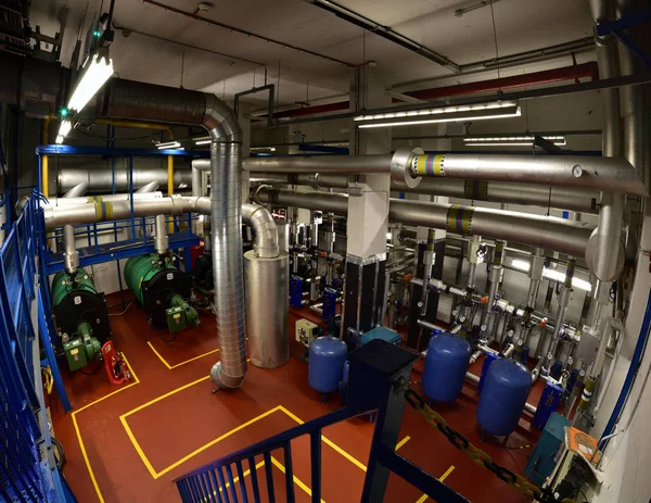 Large Boiler Room — Stock Photo, Image