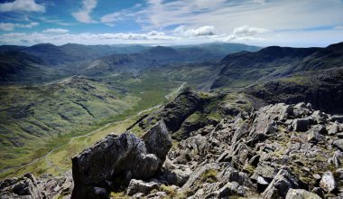 The Eskdale Valley clipart