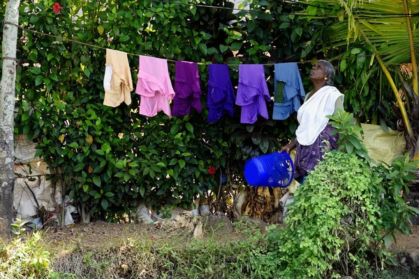 Servicio de lavandería en San Luis, India — Foto de Stock