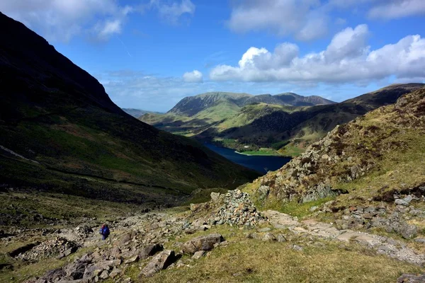 Buttermere ve onun fells — Stok fotoğraf