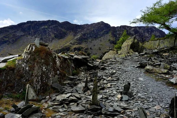 Castle Crag slate — Stock Photo, Image