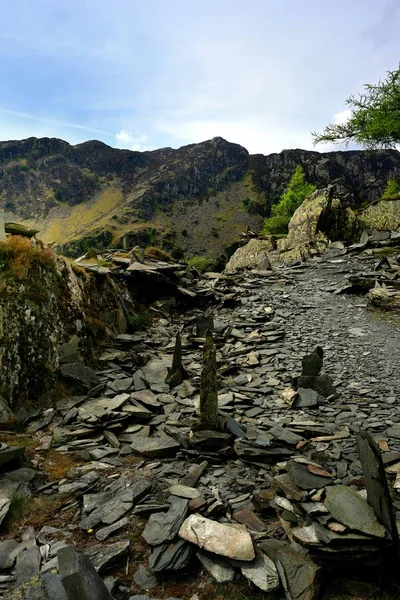 Griffeltavla av slottet Crag — Stockfoto