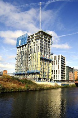 Yeni su ön evler bina