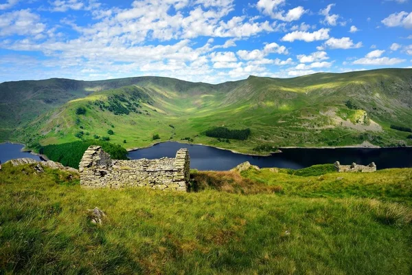 Ruins above Haweswater — Stock Photo, Image