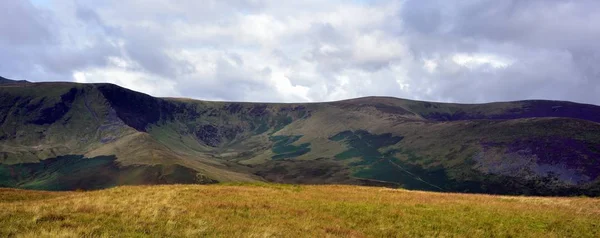 Bannerdale Crags a Bowscale Fell — Foto Stock