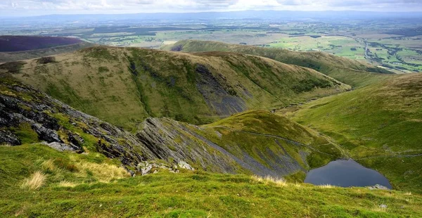 Skalorna Tarn från Blencathra — Stockfoto