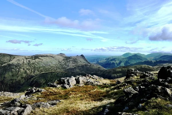 Lookign south from Allen Crag — Stock Photo, Image