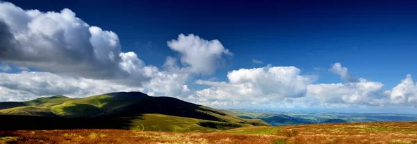 Shadows over Skiddaw Forest fells — Stock Photo, Image