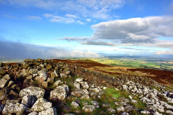 Low Clouds over the Solway Firth — Stock Photo, Image