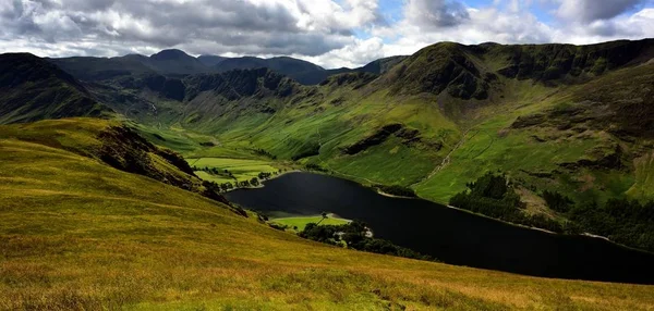 Haystacks, High Crag y High Stile por encima de Buttermere — Foto de Stock