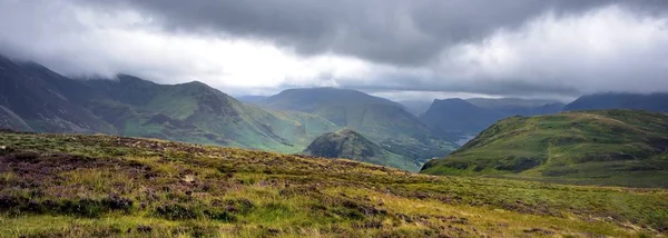 Cadute e valli di Buttermere — Foto Stock