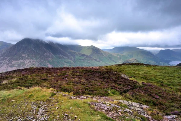 Cumbrian Mountains from Melbreak — Free Stock Photo